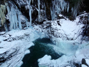 Frozen Nairn Falls