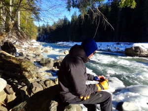 Ryan on the river