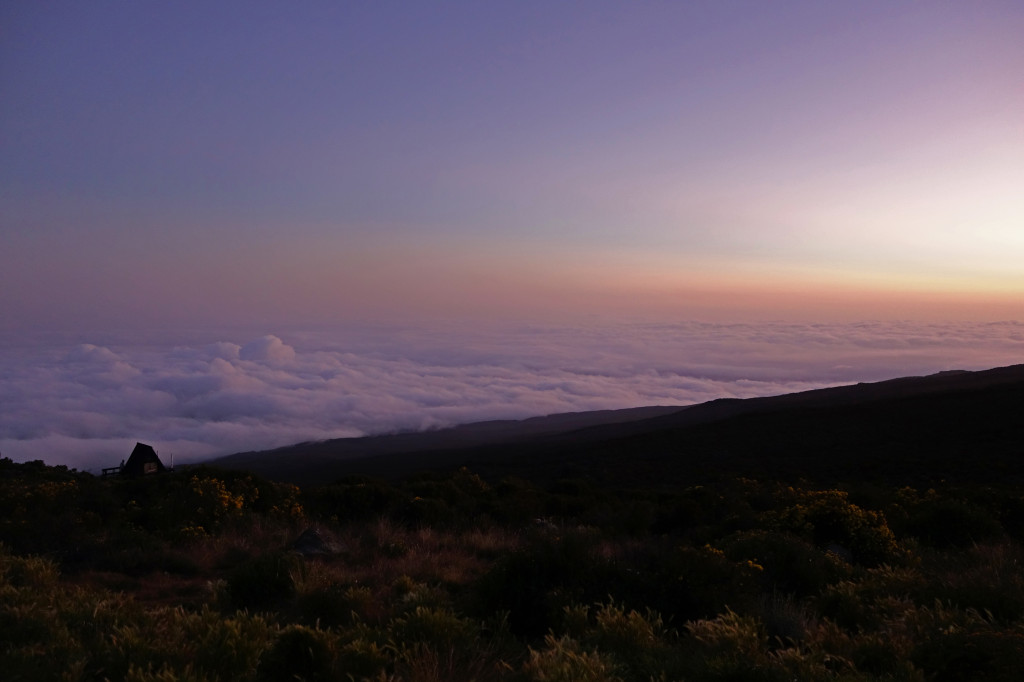 Horombo Hut Sunset marangu trail mt kilimanjaro