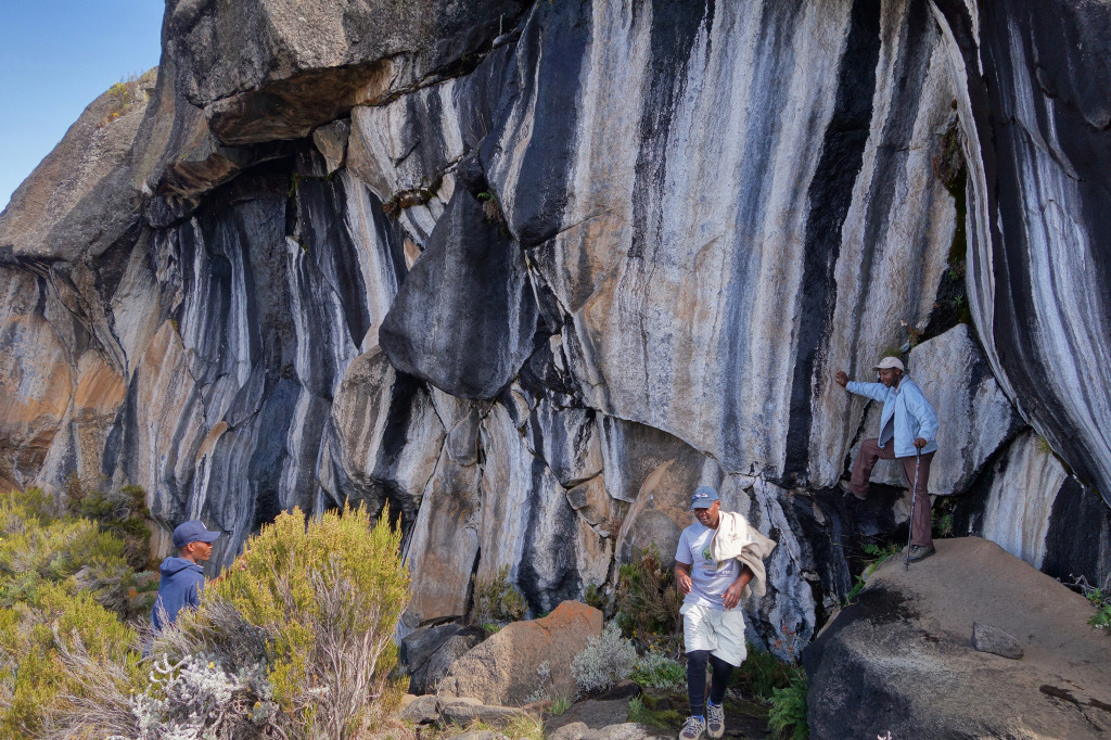 Zebra Rock marangu route mt kilimanjaro