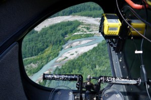 Heli ride there