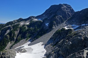 View of glacier