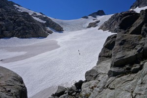 Mike and Markus on the glacier