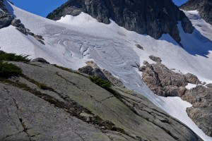 View of glacier