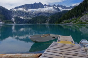 4. First views of the lake