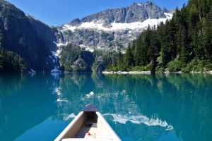 View from the canoe