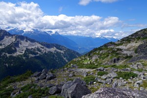 View from Taylor-Tszil Col