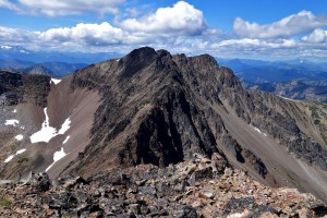 View of West Summit from Frosty East Summit