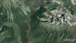 2015-02-14 - Rohr Lake - Google Earth birdseye with BG waypoints