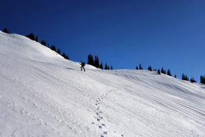 Climbing Panorama Ridge