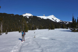 Entering Black Tusk Meadows