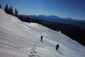 Steep Ascent on Panorama Ridge