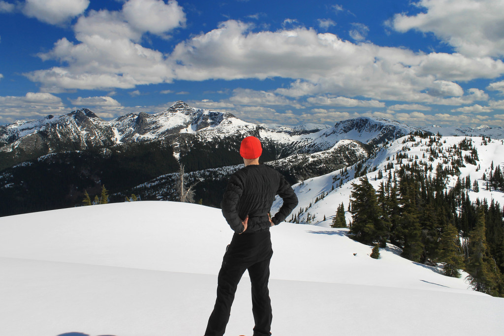 Ryan on Iago Peak