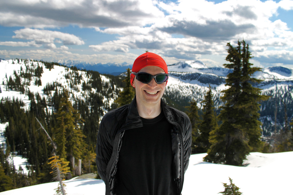 Ryan on Iago Peak