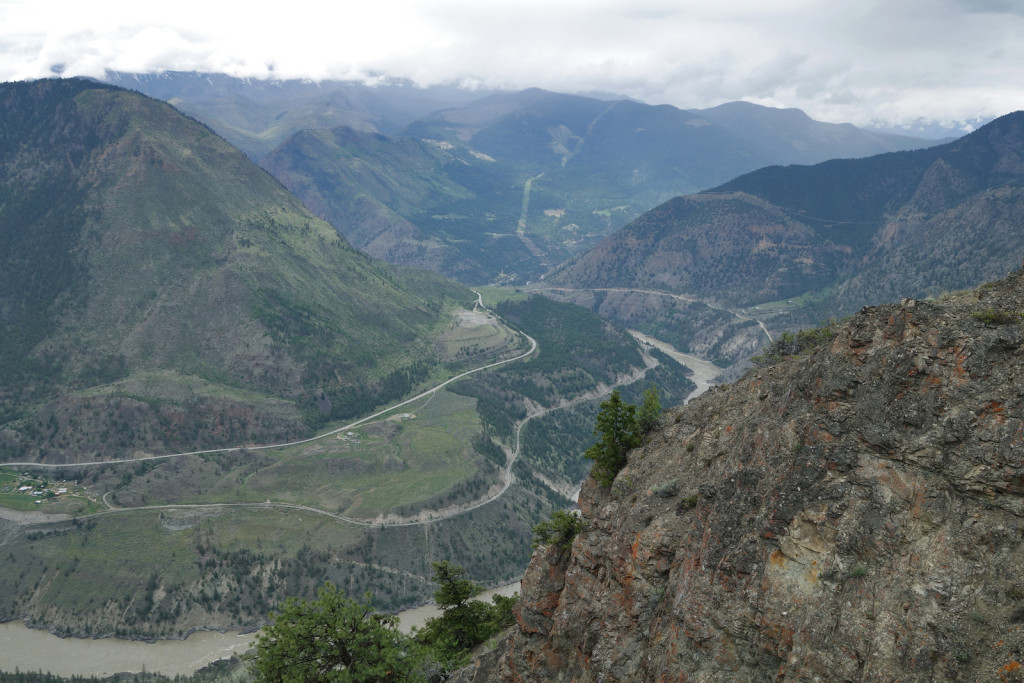 View from the Fire Lookout Trail west pavilion camelshoof peak