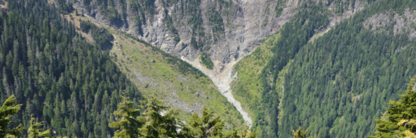 View of Evans Valley from Evans Peak