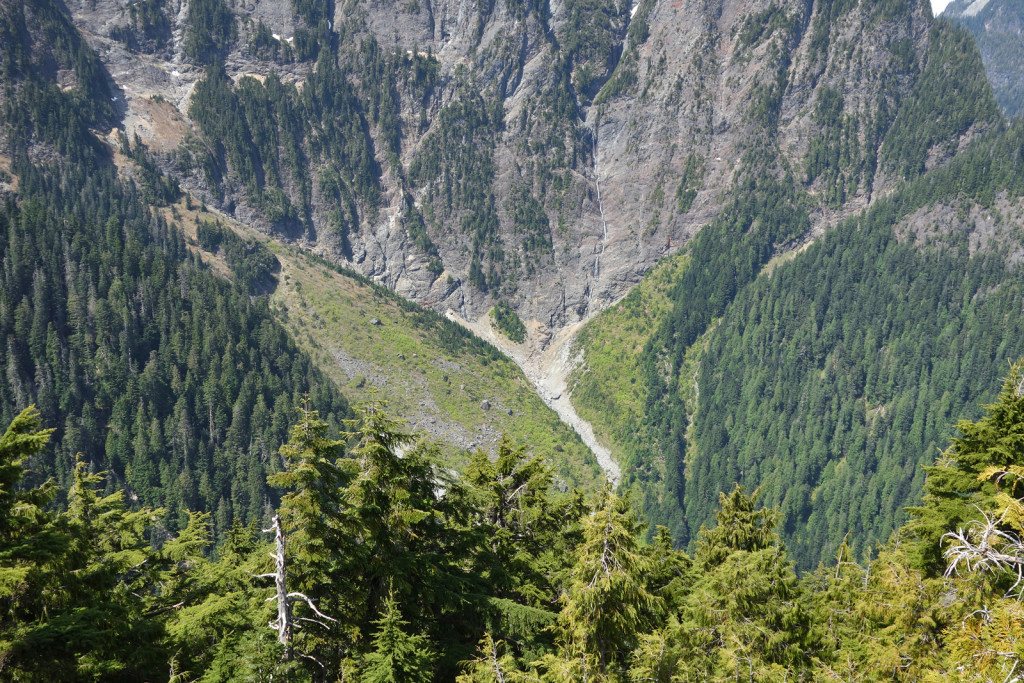 View of Evans Valley from Evans Peak