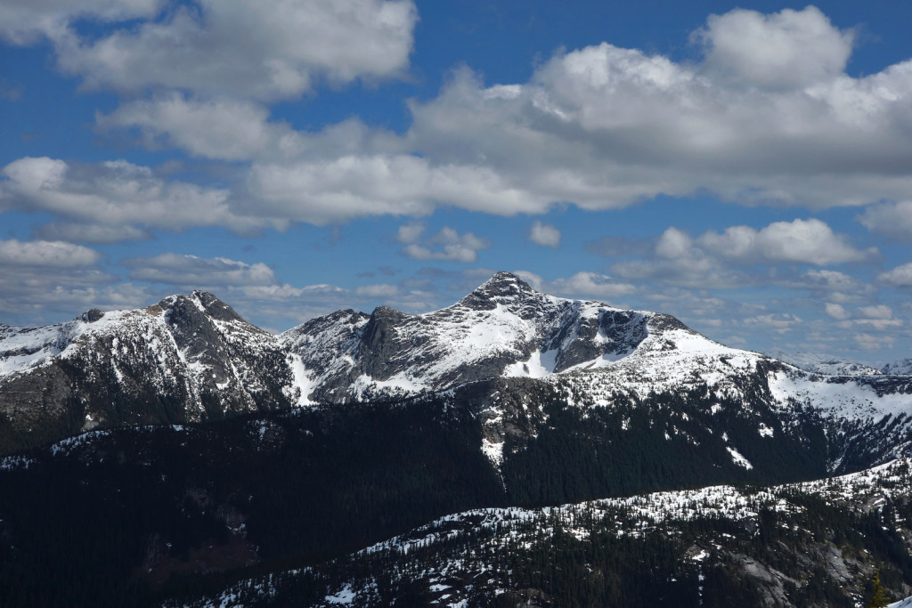 View of Markhor and Needle Peaks