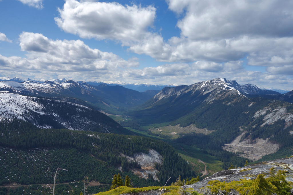 View of the Anderson River Valley