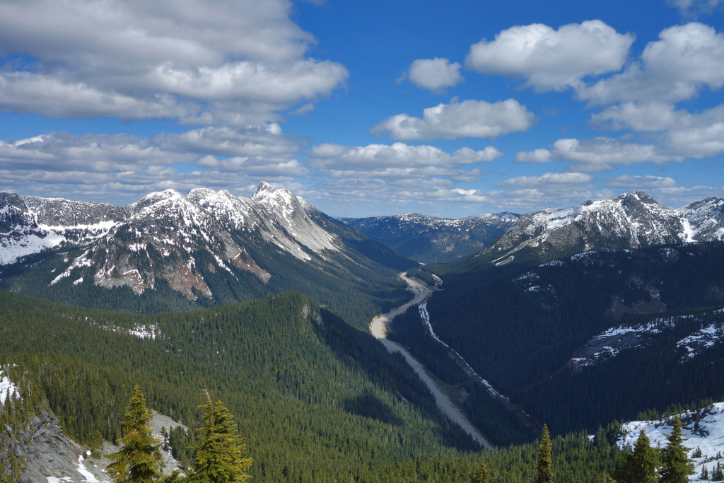 View of the Coquihalla Highway