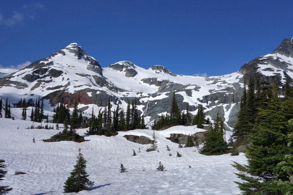 First View of Falls Near Semaphore Lakes railroad group hurley fsr