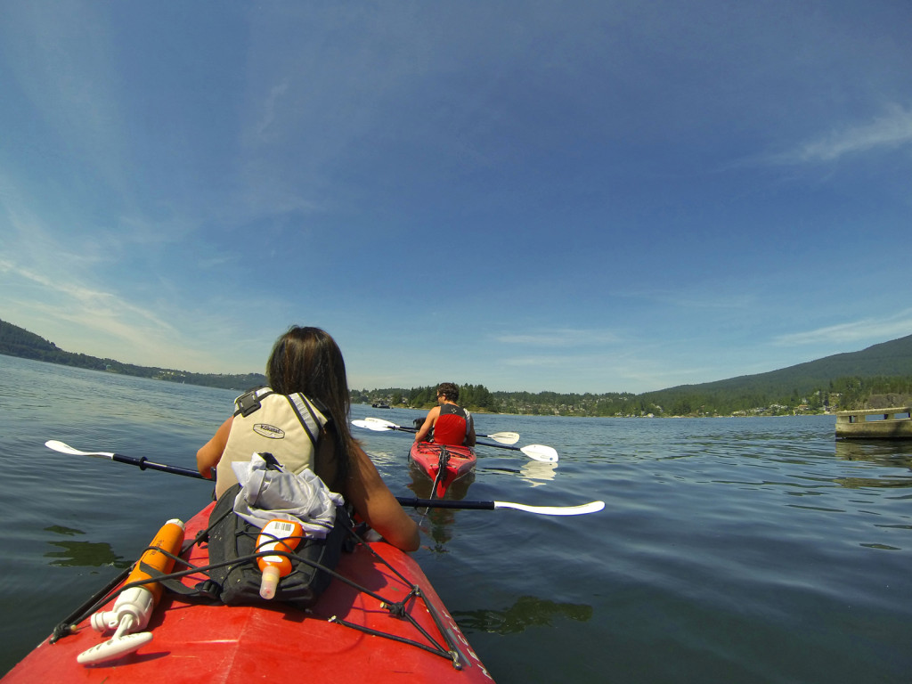 Kayaking the Indian Arm Twin Islands Belcarra Bay