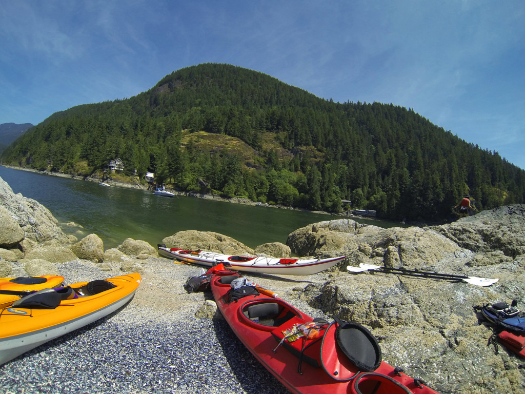 Twin Islands, Indian Arm Kayak