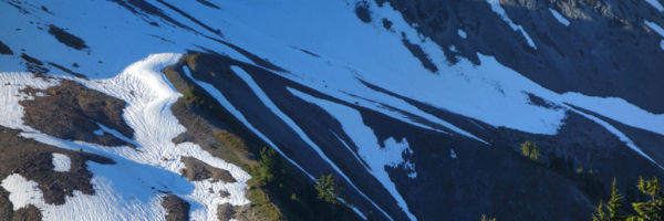 View of the Saddle After our Ascent garibaldi provincial park little diamond head