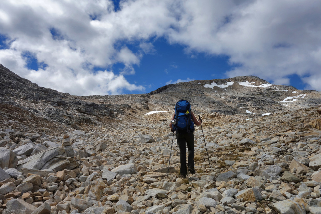 Ascending Gotcha Peak Blowdown FSR Duffey Highway