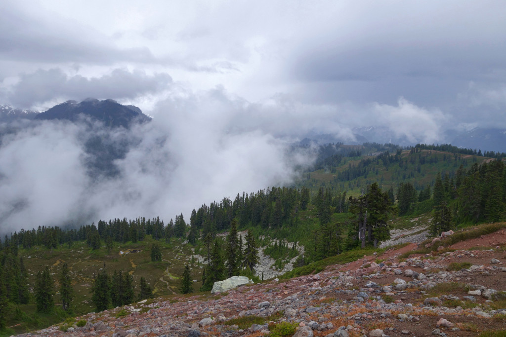 View Along Paul Ridge Garibaldi Provincial Park