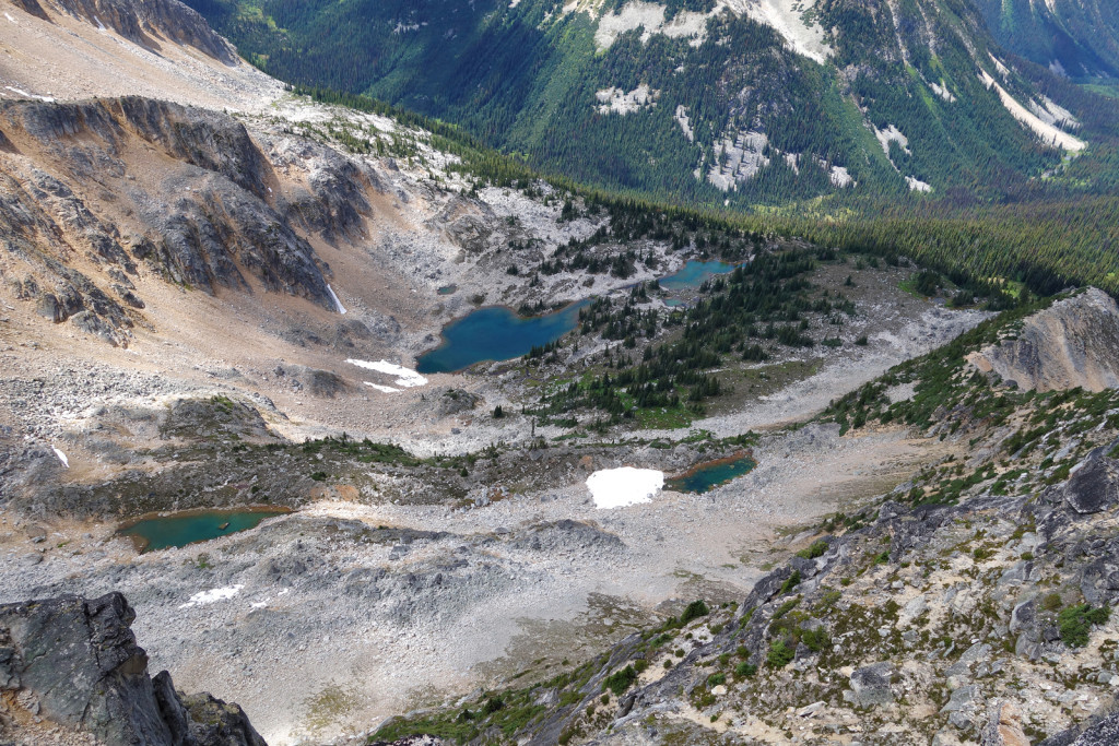 Lake Views from Gotcha Peak Kidney Lakes Blowdown FSR Duffey Highway