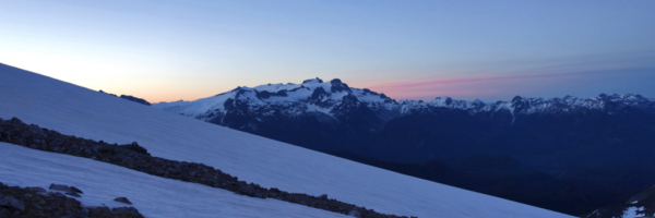 Little Diamond Head Dawn Colours garibaldi provincial park