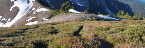 Trail to Little Diamond Head garibaldi provincial park