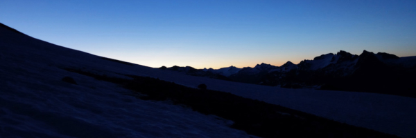 View of the Snowfield to Little Diamond Head Garibaldi Provincial park