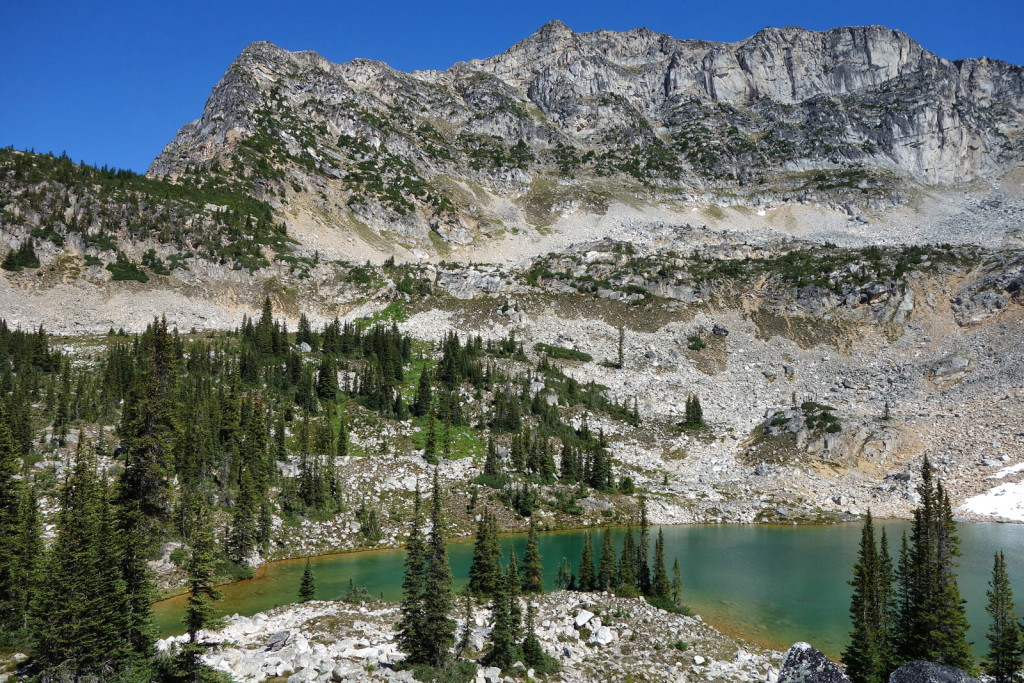 View of Upper Kidney Lake Blowdown Lake Duffey Highway