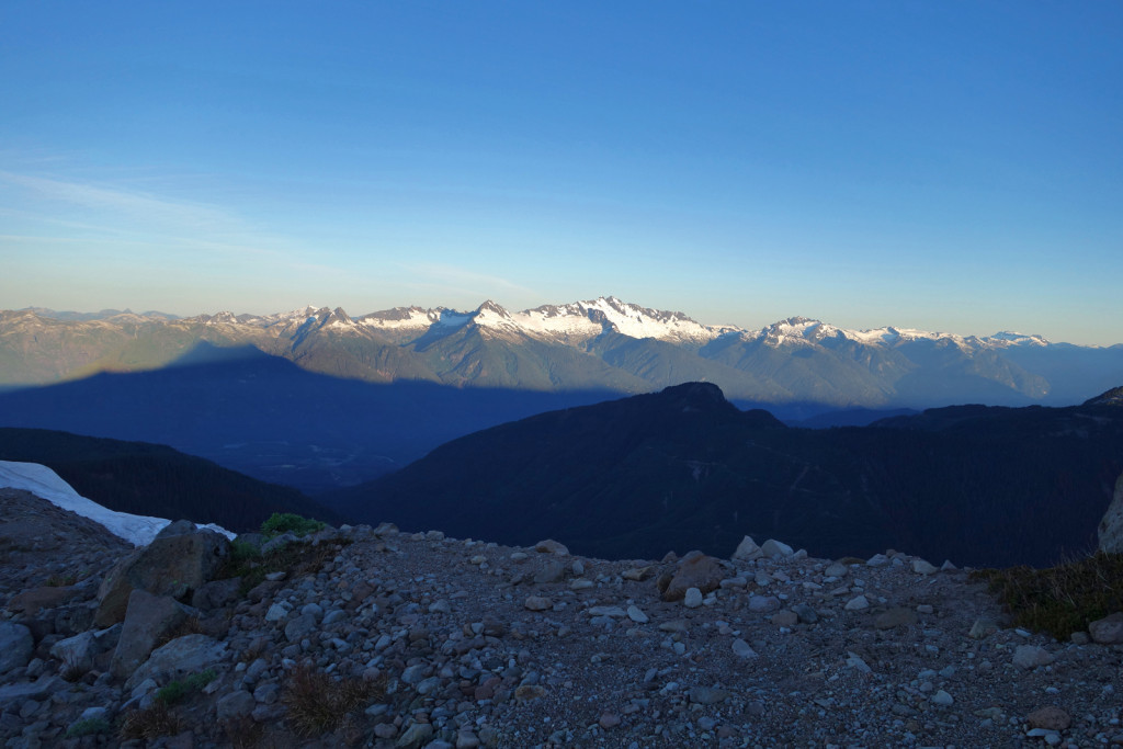 View of the Tantalus Range Garibaldi Provincial Park Little Diamond Head