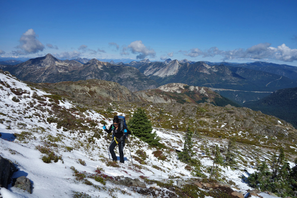 Ascending Illal Peak Coquihalla Highway