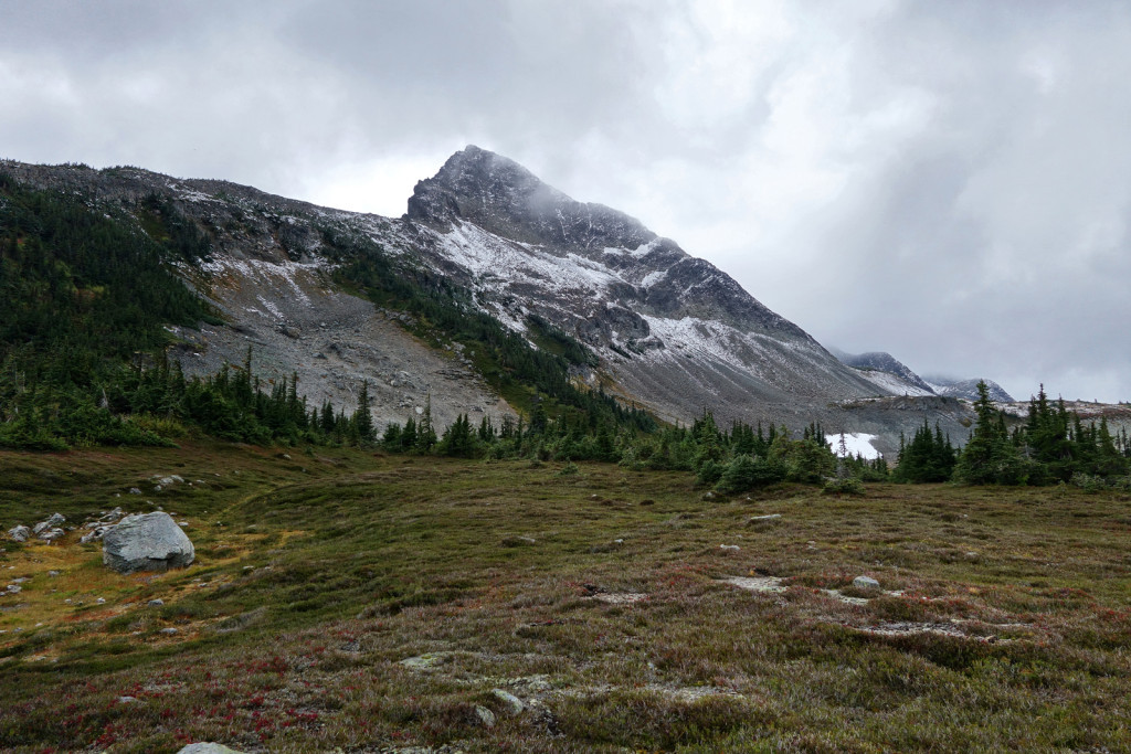 First View of Jim Kelly Peak Coquihalla Highway