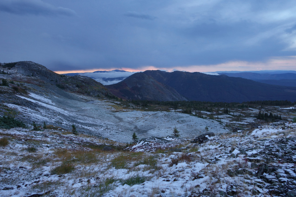 Illal Meadows Sunset Coquihalla Highway