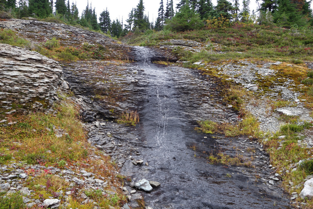 Illal Meadows Trail Waterslide Coquihalla HIghway