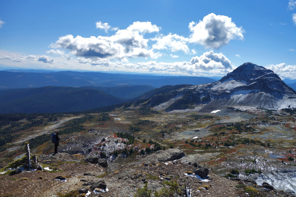 View of Illal Meadows Illal Peak Coquihalla Highway