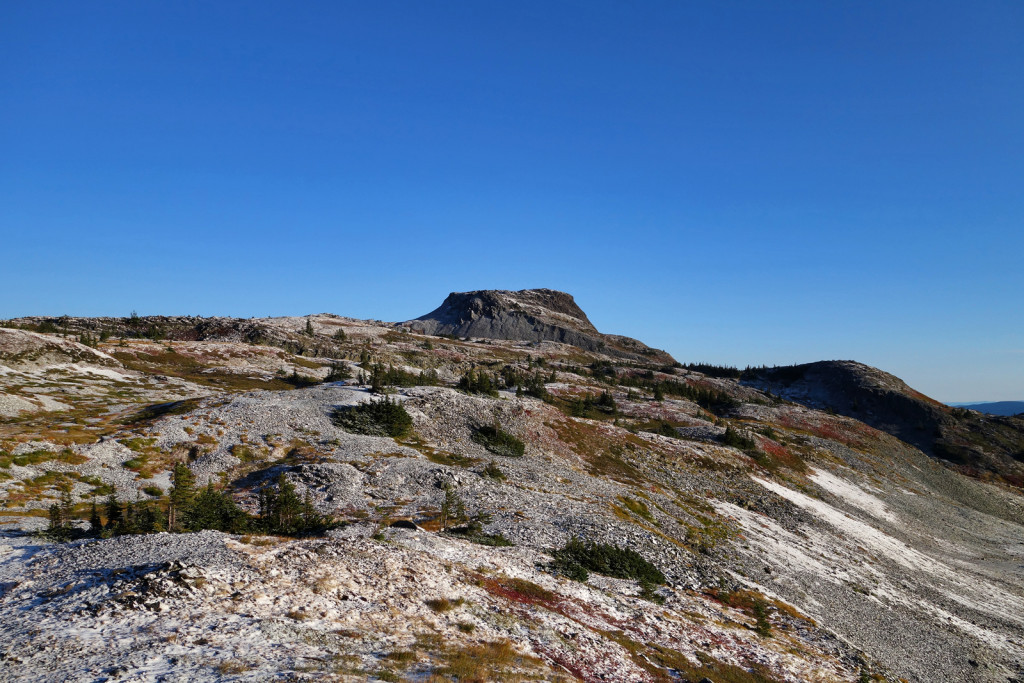 View of Illal Peak from the Upper Meadows Coquihalla Highway