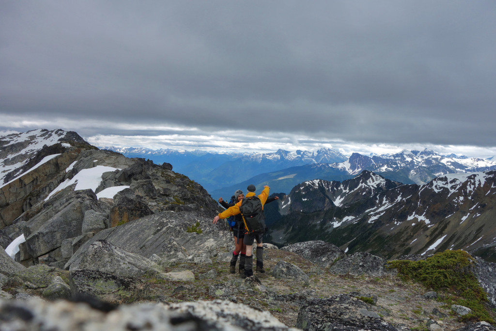 frodo peak, brian waddington hut, ashika parsad, adventures of a t1d, type 1 diabetes, backpacking, beautiful british columbia, birkenhead