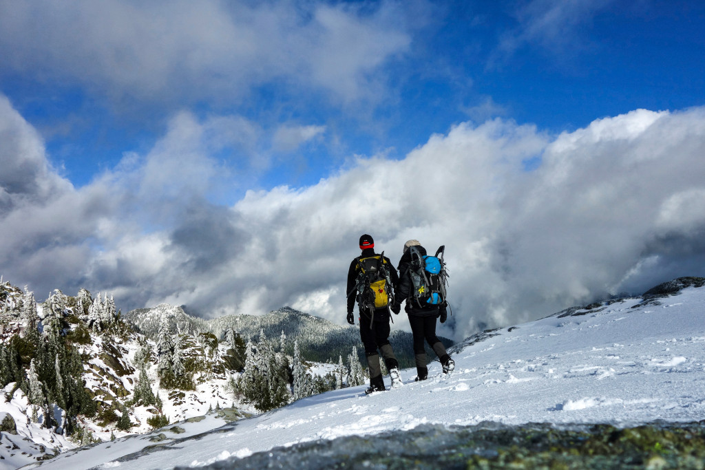 Adventures of a T1D, Type 1 diabetes, Ashika Parsad, Hiker, Adventurer, Mt. Seymour, North Shore, Winter, hiking, snow conditions north shoreAlong the Trail to First Pump