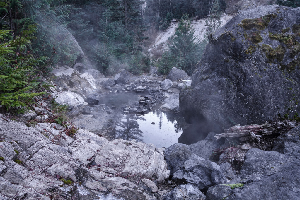 Pebble Creek Hot Springs, Keyhole Falls, Pemberton, Hiking, Natural Hotsprings