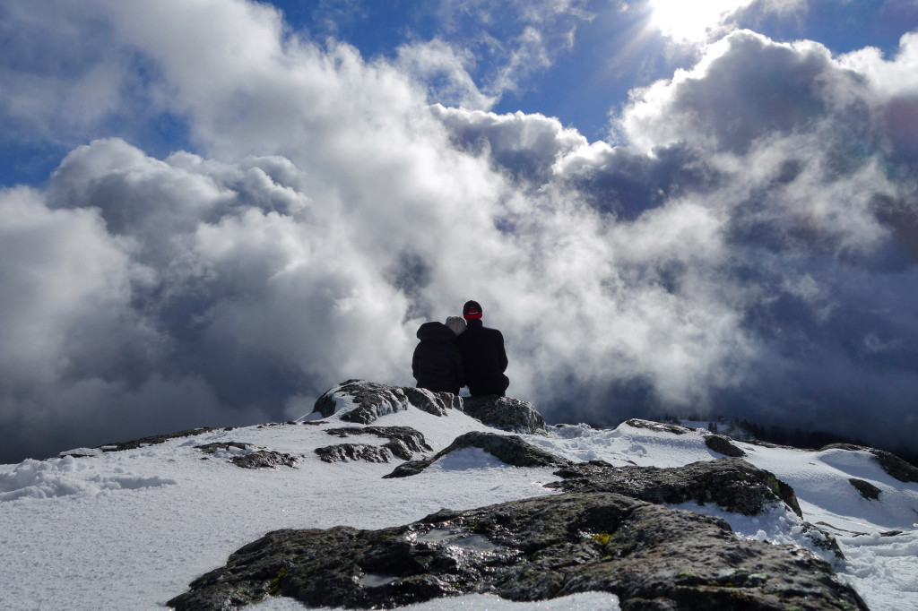 Adventures of a T1D, Type 1 diabetes, Ashika Parsad, Hiker, Adventurer, Mt. Seymour, North Shore, Winter, hiking, snow conditions north shoreAlong the Trail to First Pump