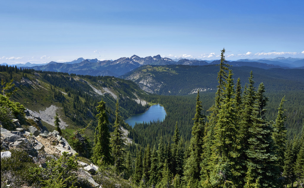 Nicomen Lake, Manning Park, Heather Trail